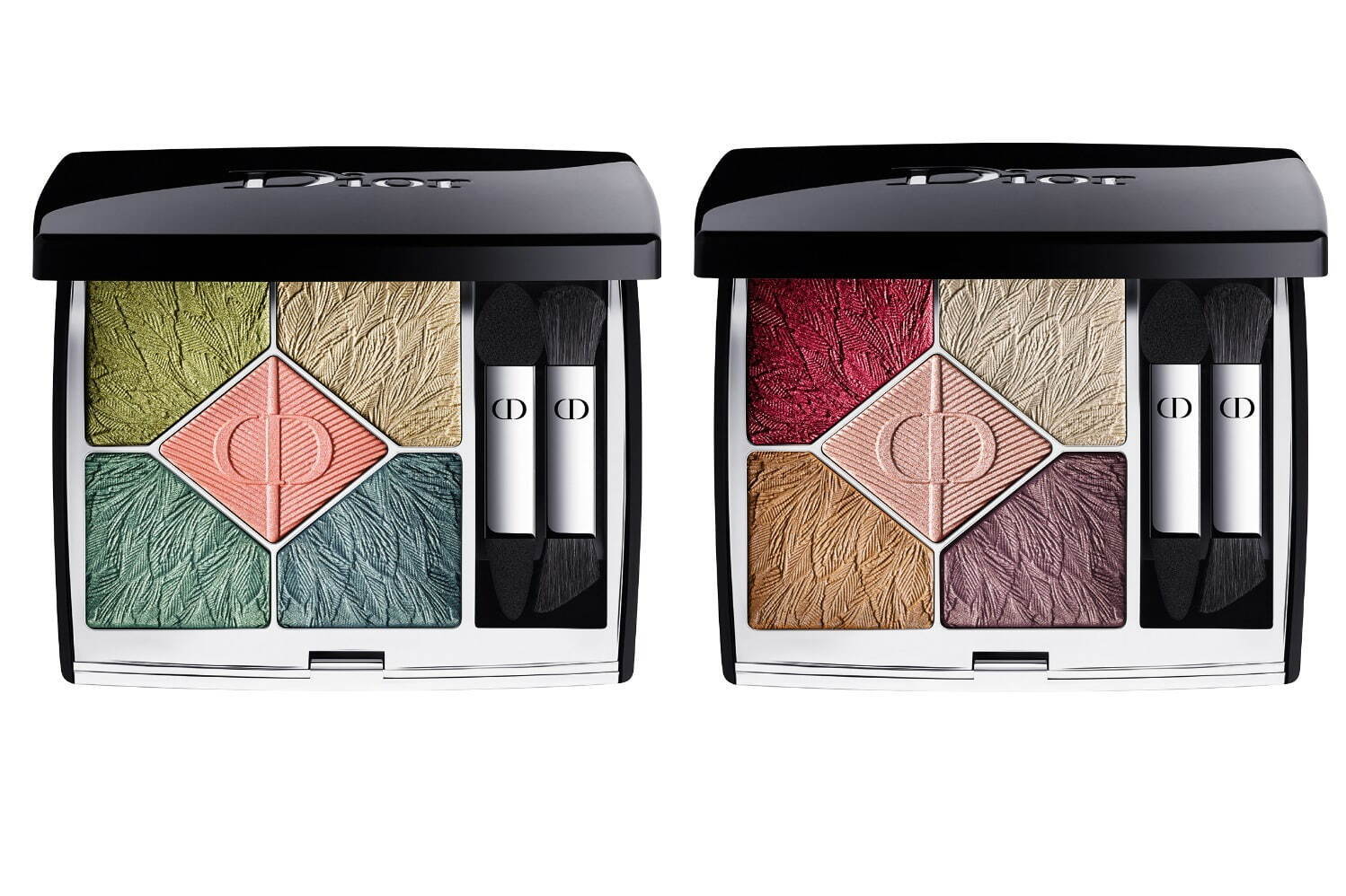 ディオール21年秋コスメ、“羽模様”のアイシャドウ パレットや“色が変化