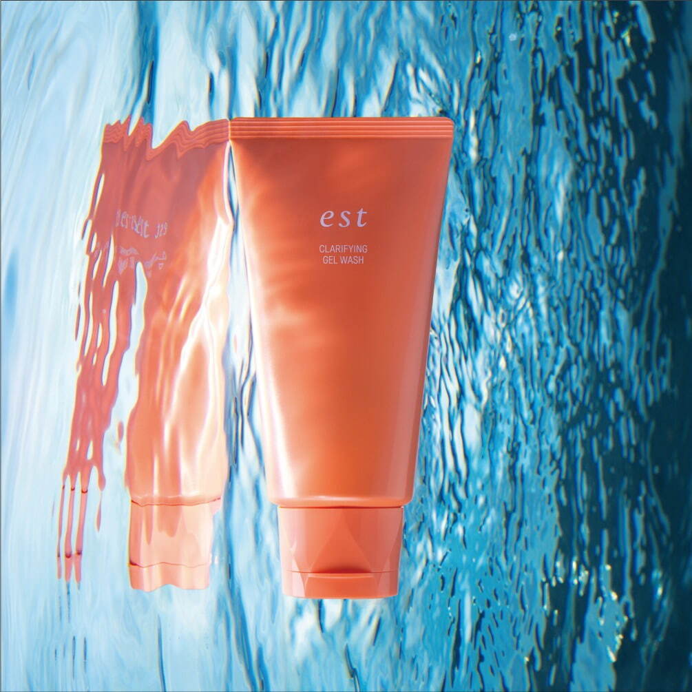エスト2022年春スキンケア、ジェル洗顔料＆温感クレンジングで澄んだ