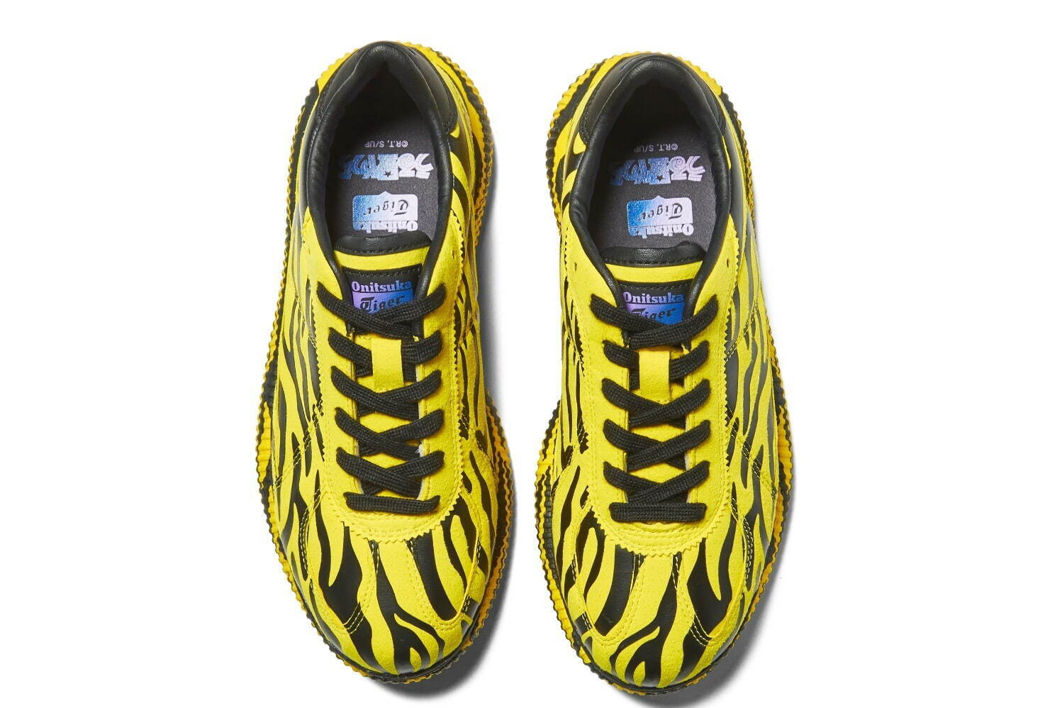 オニツカタイガー×『うる星やつら』“トラ柄”厚底スニーカー＆アニメ