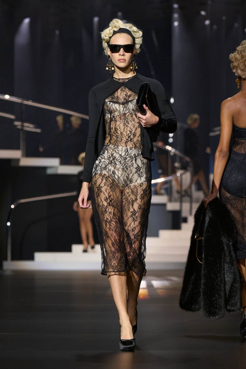 Dolce & Gabbana ブラックキャミソール ドルチェ＆ガッバーナ 2025年春