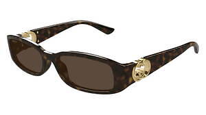 グッチ新作アイウェア、“インターロッキングG”のゴールドパーツ