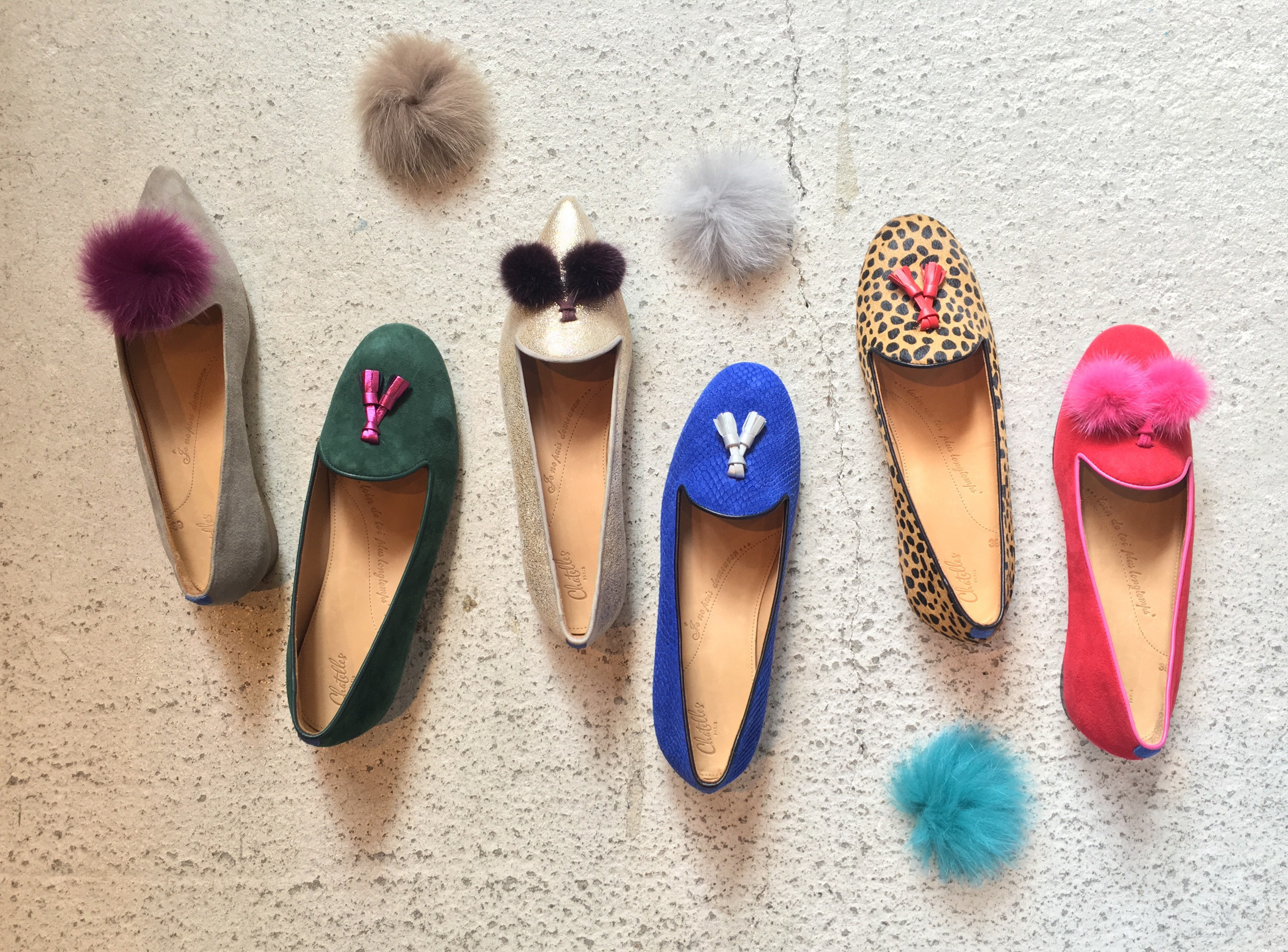 パリのフラットシューズブランド「シャテル」限定店を全国展開