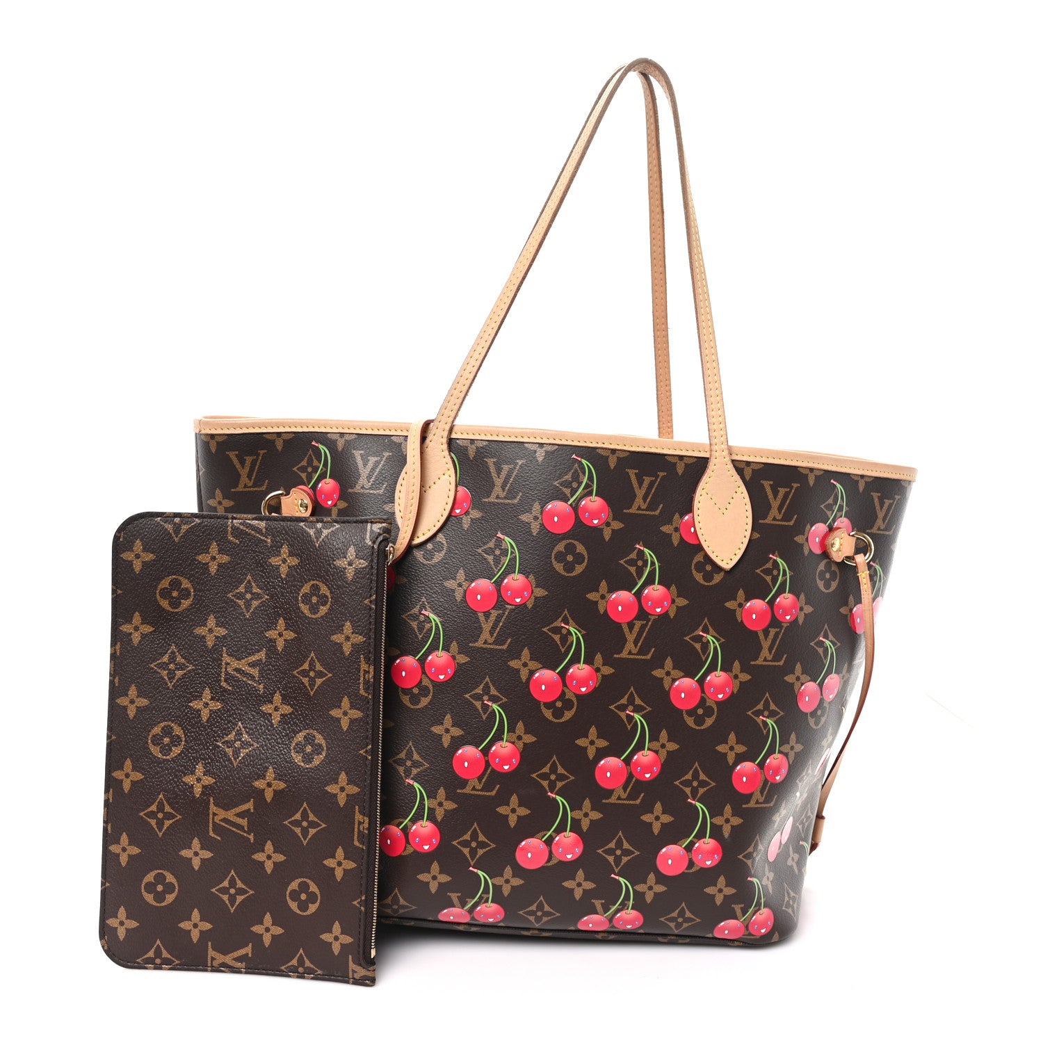 Louis Vuitton LV X TM Monogram Cerises Neverfull MM 1815185