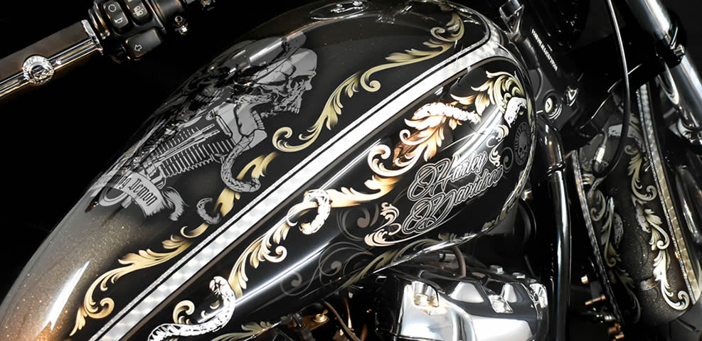 エアーブラシ カスタムペイント専門店 SHIBAART リアルフレイムス(REAL