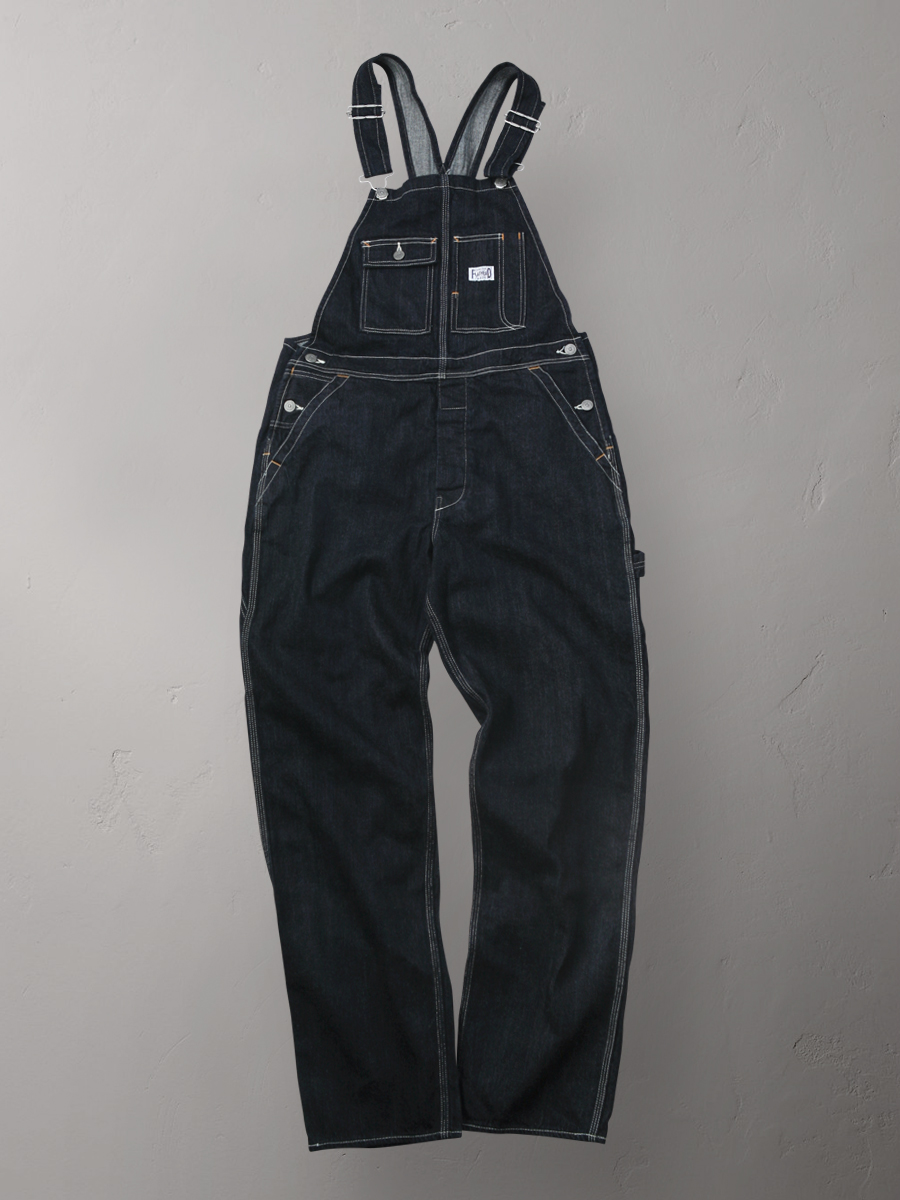 12oz デニム オーバーオール FN-PA-DO002 | THE FLAT HEAD