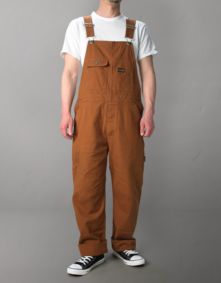 12oz デニム オーバーオール FN-PA-DO002 | THE FLAT HEAD