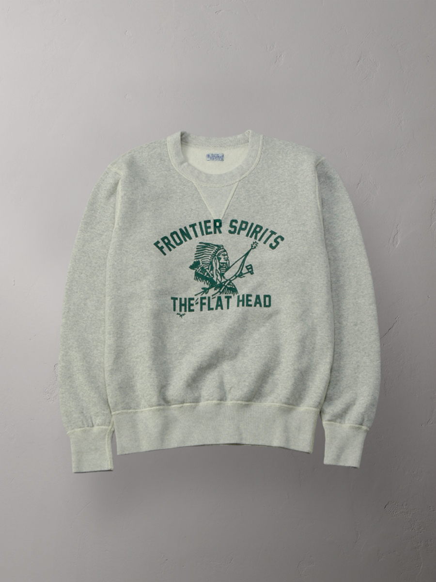 クルーネックスウェット 裏起毛 FN-SWC-213 | THE FLAT HEAD