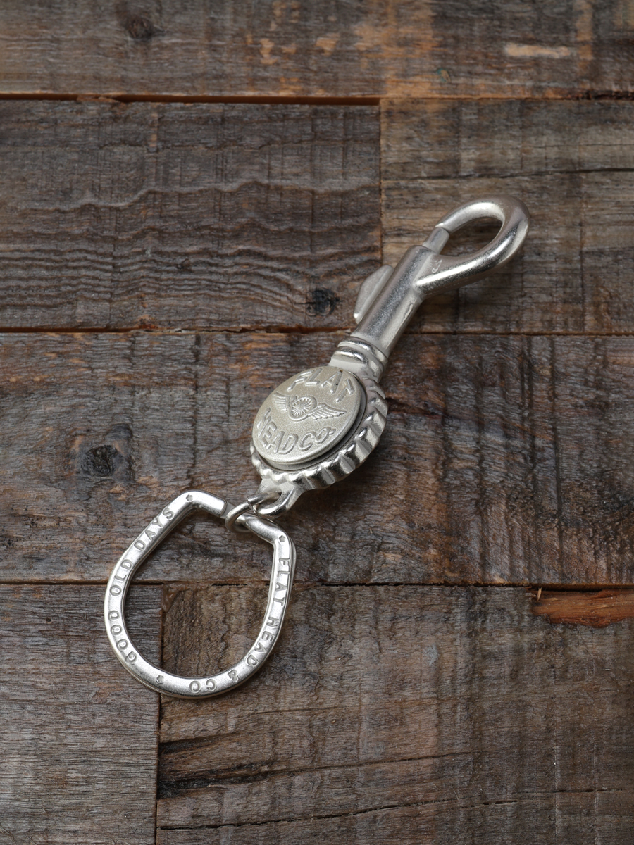 数量限定 鉄製馬蹄リング付 キーチェーン FN-GKC-001 | THE FLAT HEAD