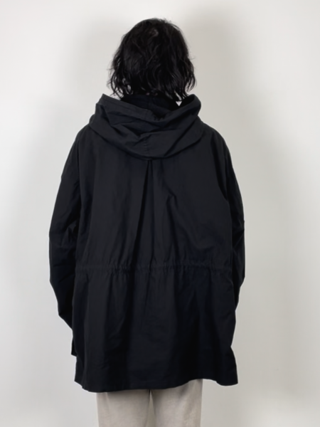 COOTIE / Garment Dyed Utility Over Coat -Black-