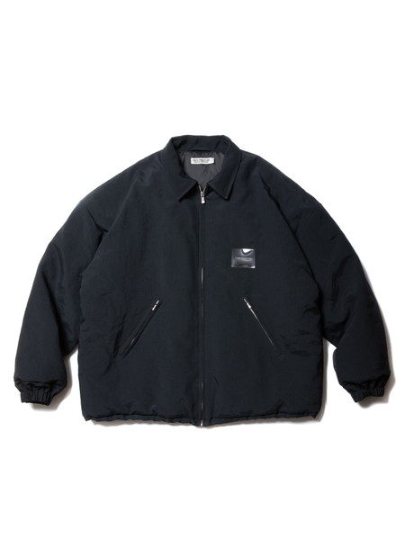 COOTIE PRODUCTIONS / Padded Zip Up Jacket -Black-