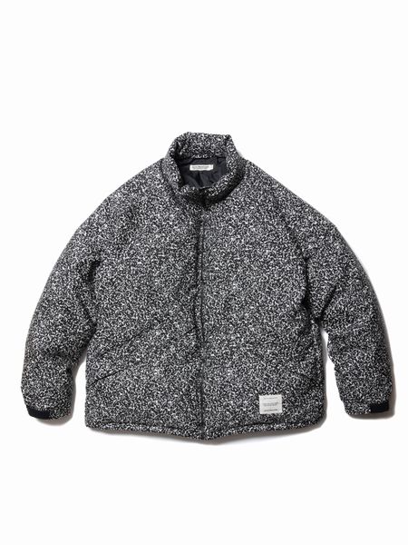 COOTIE PRODUCTIONS / T/W Jacquard Down Jacket -Black-