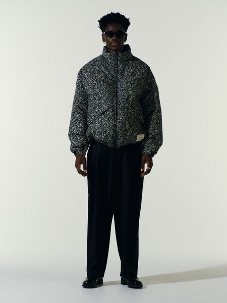 COOTIE PRODUCTIONS / T/W Jacquard Down Jacket -Black-