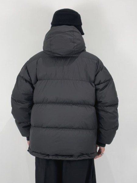 CHALLENGER / HOODED DOWN JKT -Black-