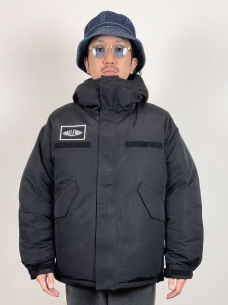 CHALLENGER / MODS DOWN JACKET -Black-