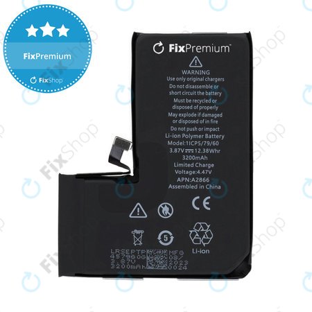 Apple iPhone 14 Pro - Battery A2866 3200mAh FixPremium | FixShop