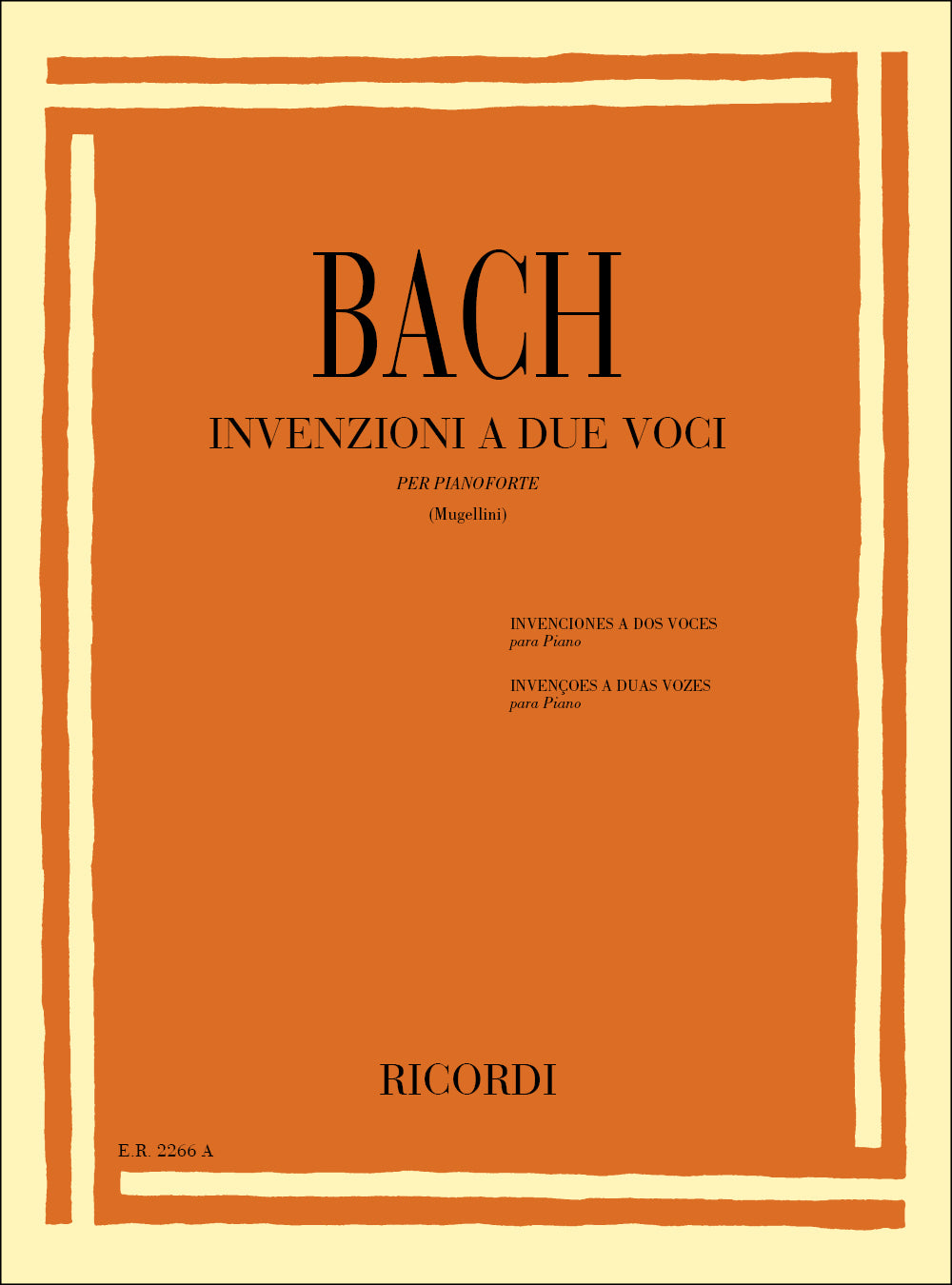 Bach: 15 Two-Part Inventions, BWV 772-786 – Ficks Music