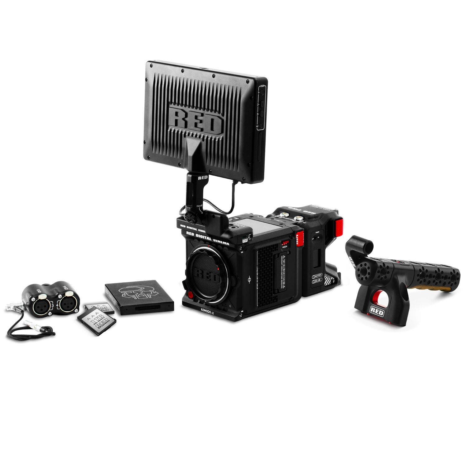 RED DIGITAL CINEMA KOMODO-X 6K Camera Production Pack (V-Mount