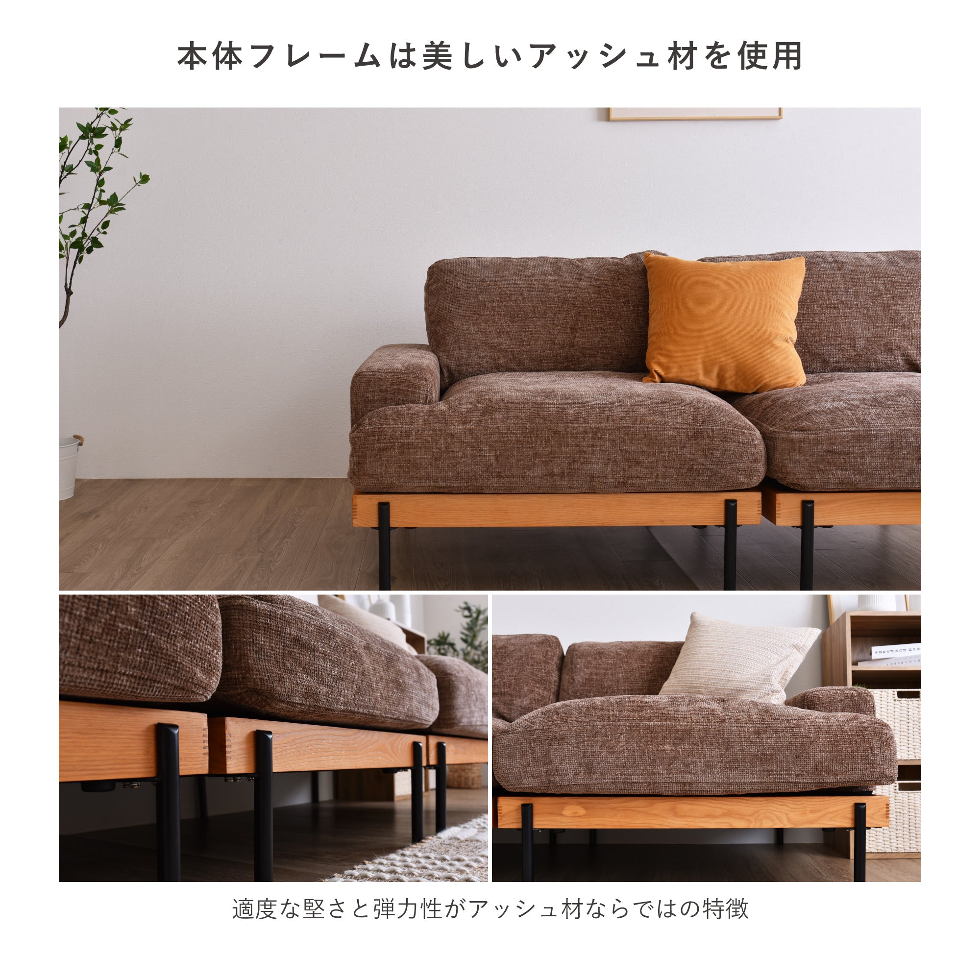 あす着] 幅71cm ソファ 1人掛け おしゃれ ソファー 座面 広い 奥行き 1