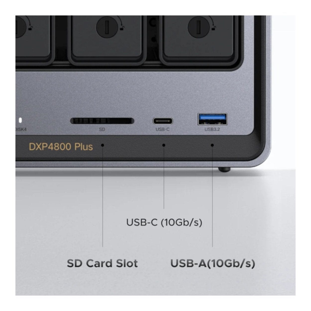 Ugreen NASync DXP4800 4-Bay NAS DXP4800-25372B – FirstShop