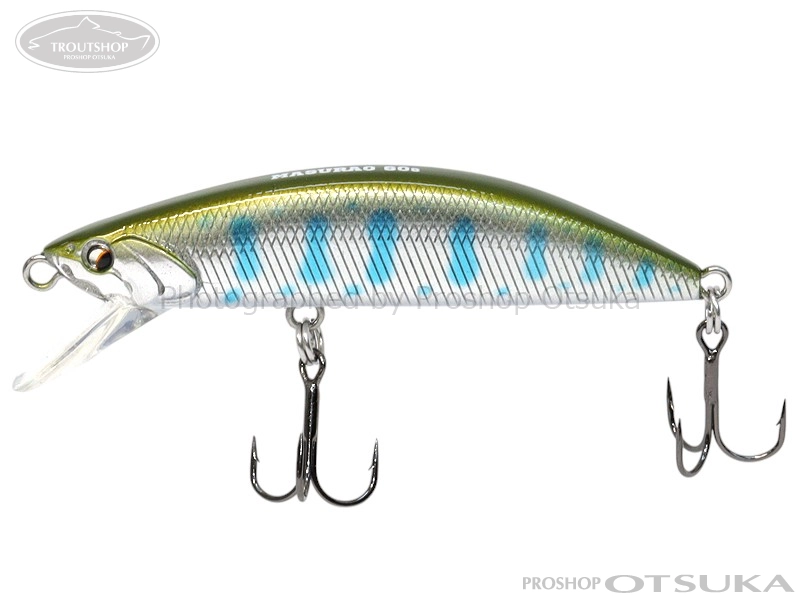 オイカワ商店 マスラオ 60S 60mm 7.3g シンキング #01 リアルヤマメ の