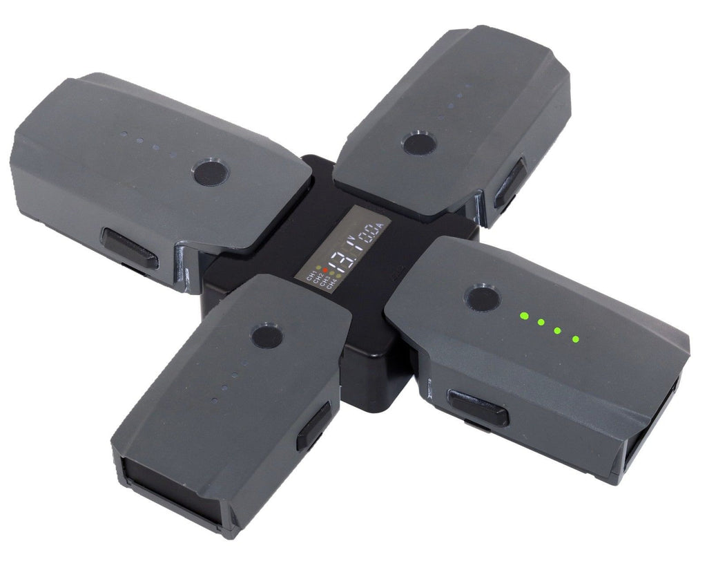4 in 1 Rapid Battery Charger for DJI Mavic Pro/Platinum – FStop Labs