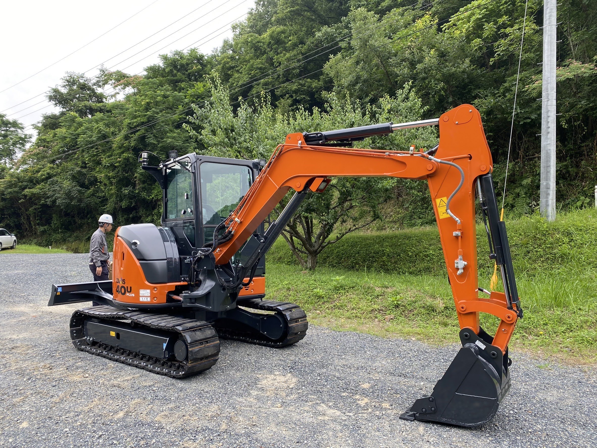 新車納入実績】ZX40U-5B+3DMG◇富士岡山運搬機・岡山・津山・新見