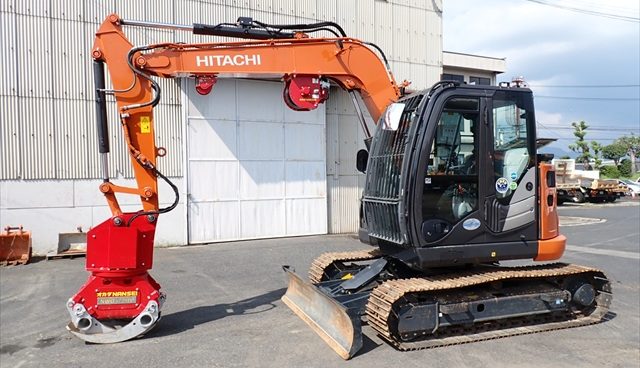 E1-774 ZX75US-5B #79133 地引ウインチ＆バケット | 新車・中古重機