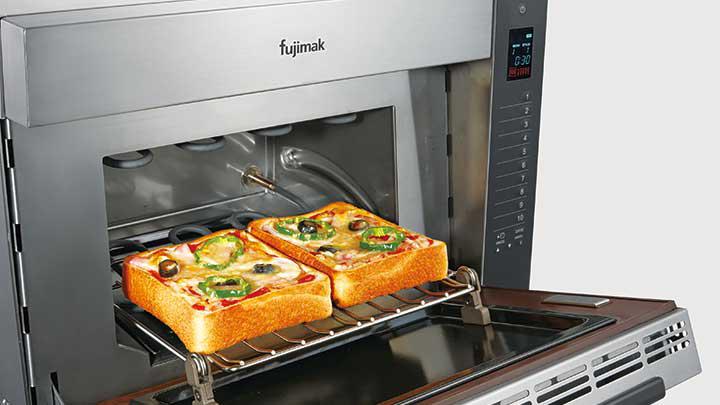 マイクロウェーブオーブントースター「ウェーブスター」省スペースで