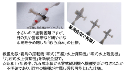 1/3000 軍艦12 第三次ソロモン海戦セット（比叡/霧島/サウスダコタ