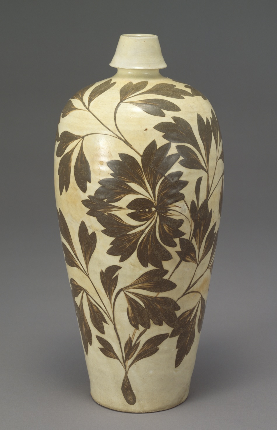 中国陶磁器 磁州窯 徳利型 中国陶磁器 磁州窯 徳利型