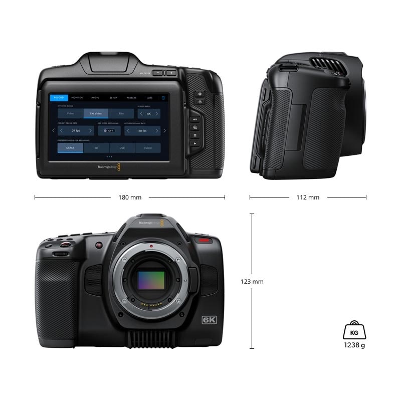 Blackmagic Design Blackmagic Pocket Cinema Camera 6K Pro 新品