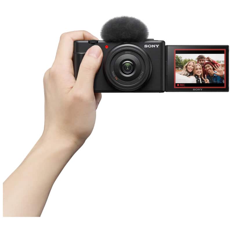 SONY VLOGCAM ZV-1F ブラック 新品｜フジヤカメラ