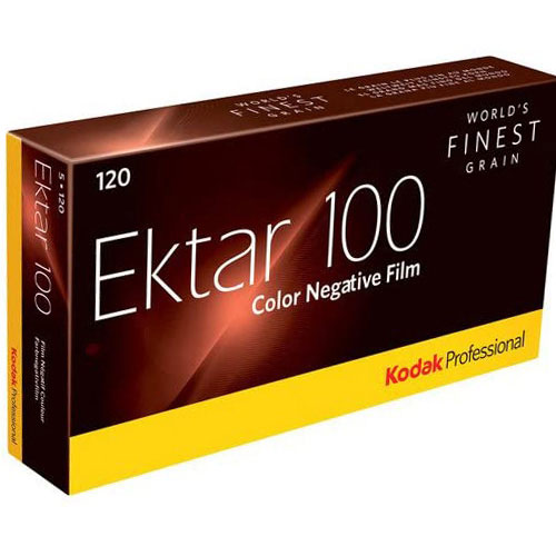 Kodak PROFESSIONAL EKTAR 100 カラーネガフィルム 120 5本 新品