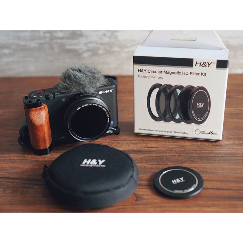H&Y 49mm MagneticフィルターKit for SONY ZV1 新品｜フジヤカメラ
