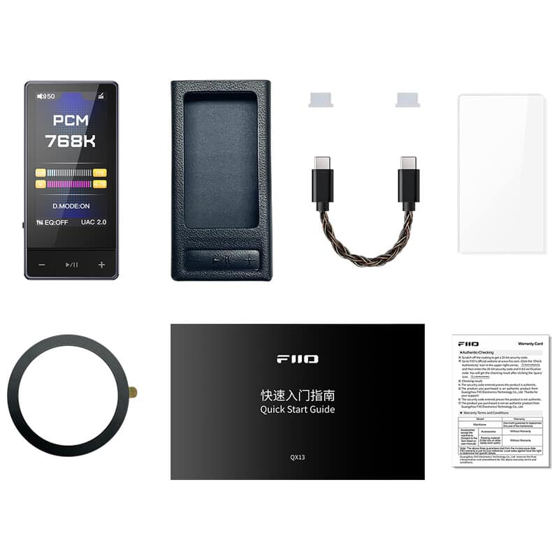 FIIO QX13 Black [FIO-QX13-B] 新品｜フジヤエービック