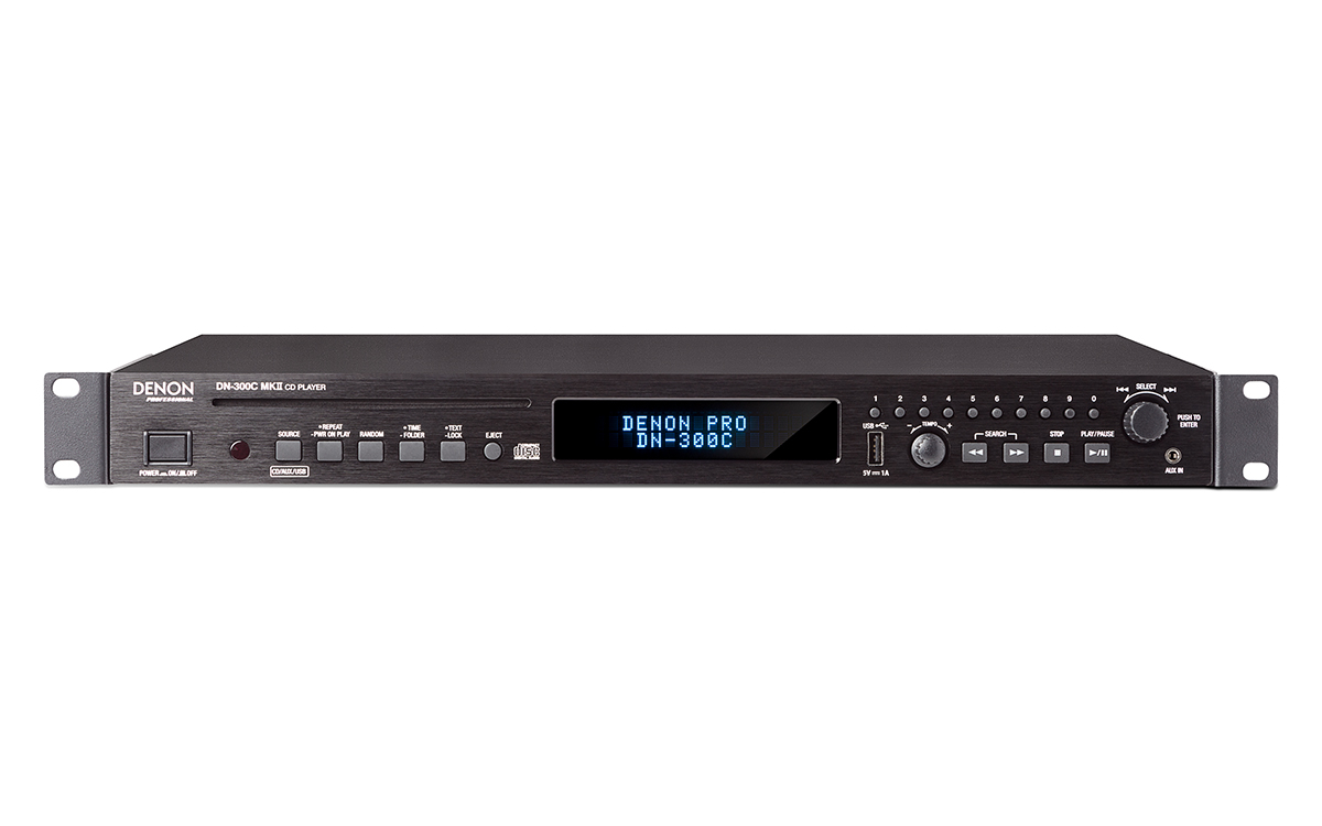 Denon Professional DN-300C MKII CD / Media Player with Tempo