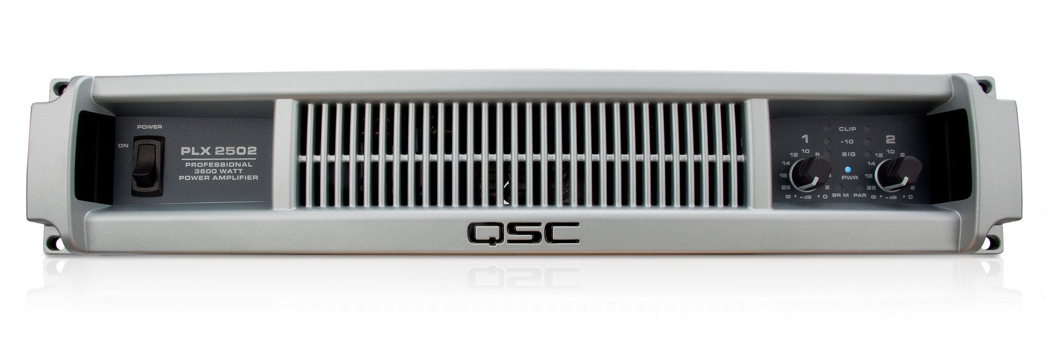 QSC PLX2502 2-Channel Power Amplifier, 750W at 4 Ohm, PowerLight