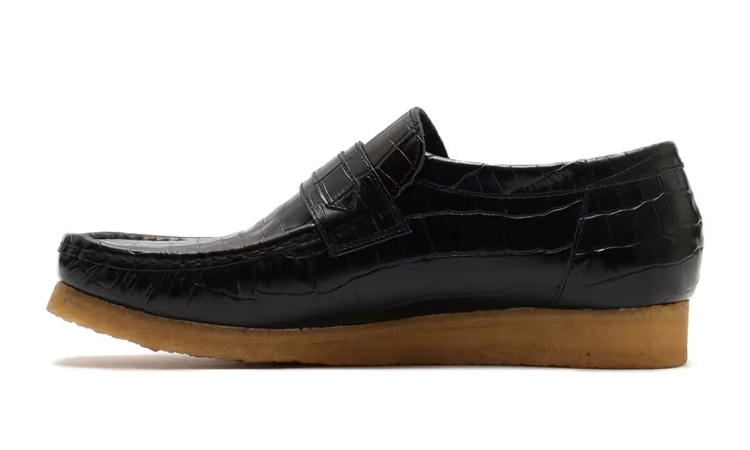 CLARKS WALLABEE LOAFER “Black Croc” (クラークス ワラビー