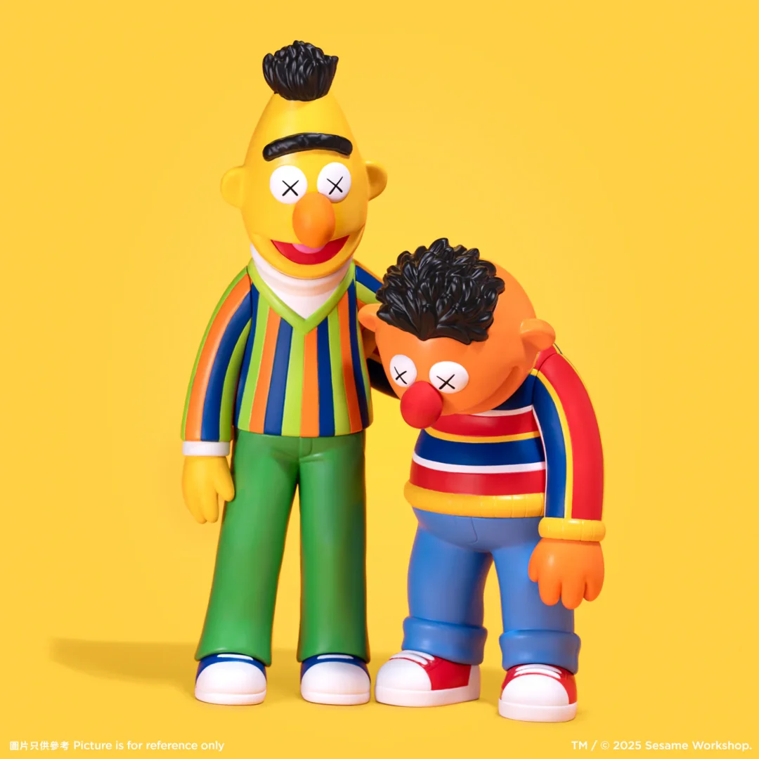 KAWS x SESAME STREET “Vinyl Figures Collection”が2025年 10/16 発売