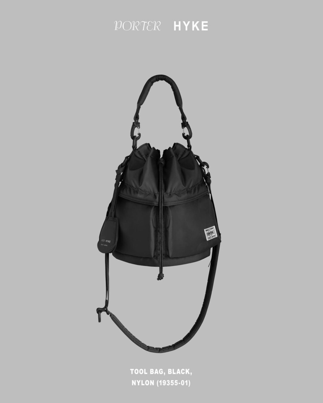 HYKE × PORTER 2025 FW コラボアイテムが2025年 12/12 発売 (ハイク