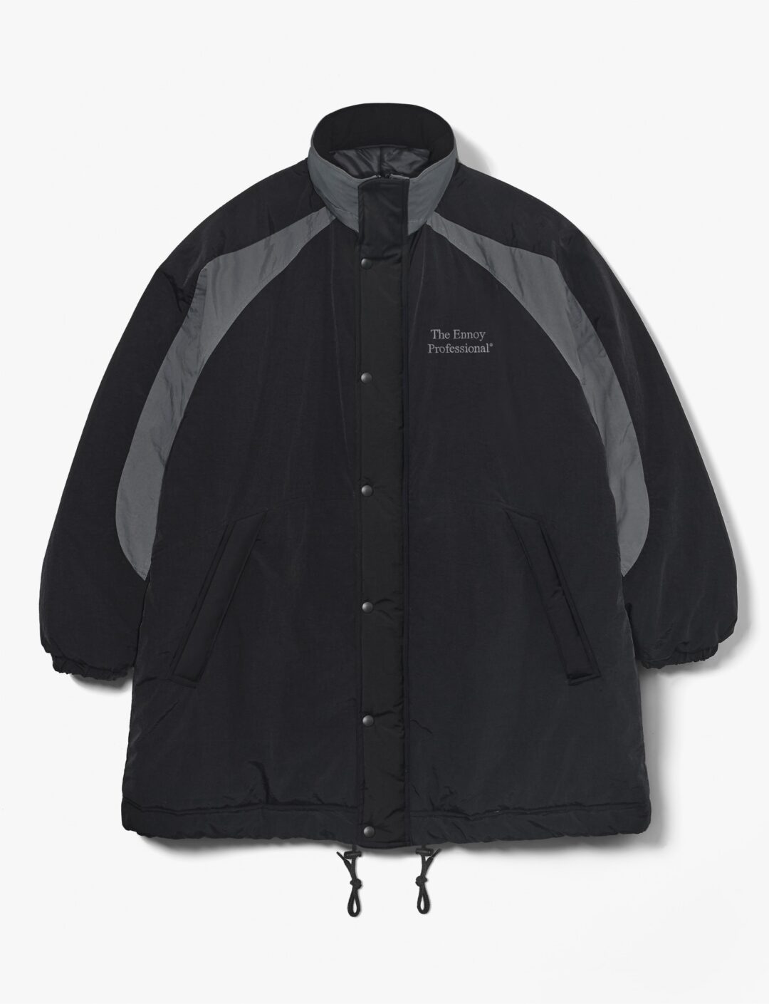 2025年 12/21 発売予定】ENNOY 2025 AW “PADDED NYLON BENCH COAT