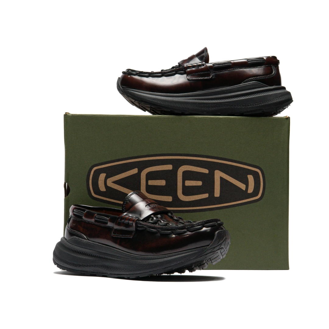 KEENから編み込みローファー「UNEEK LOAFER WK “Cordovan”」が2025年