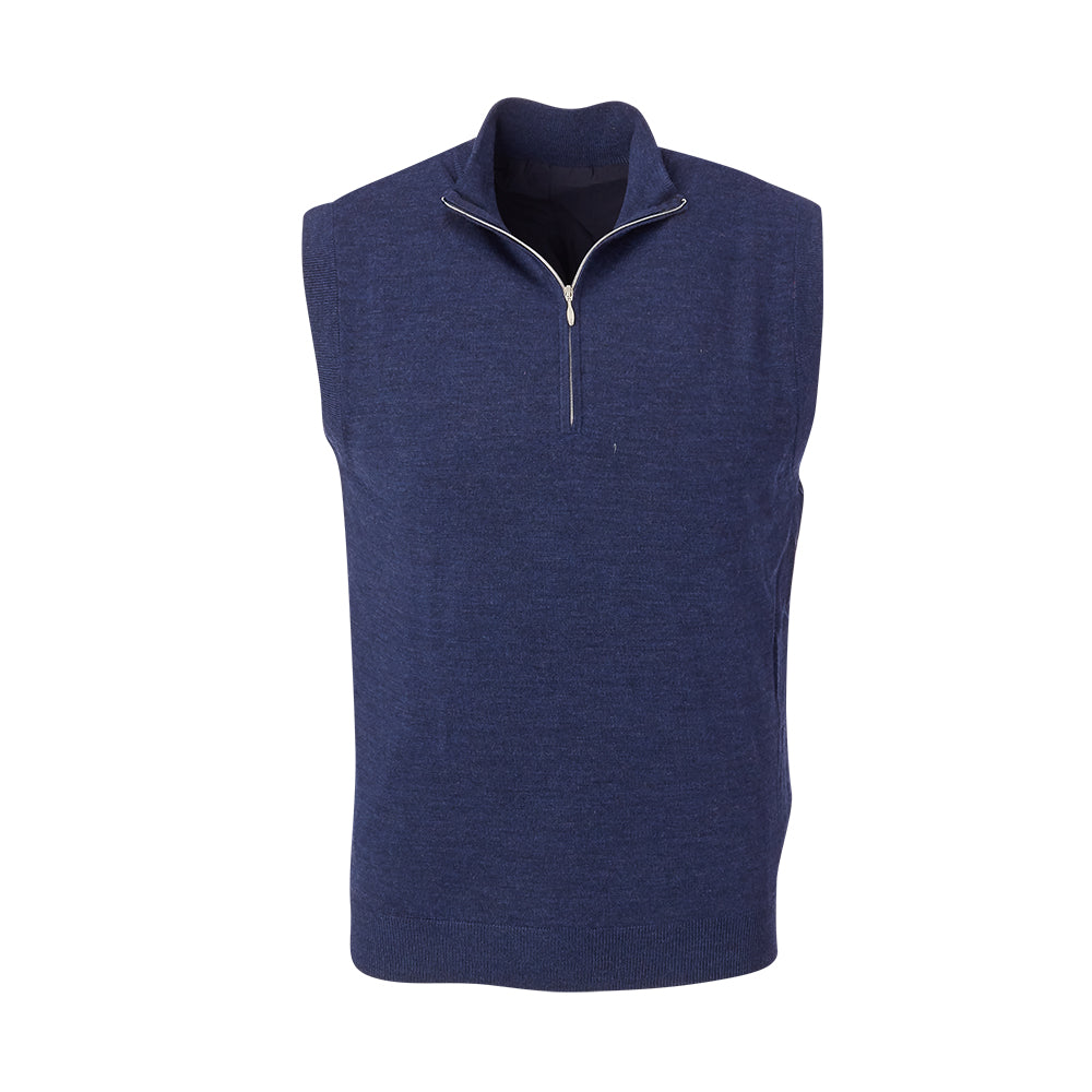 THE CHITOWN MERINO HALF ZIP VEST- IS85708HZVE – FullturnDirect
