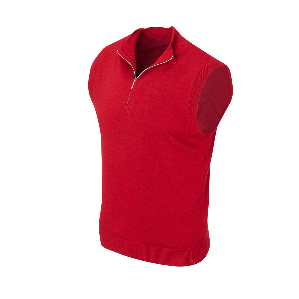 THE CHITOWN MERINO HALF ZIP VEST- IS85708HZVE – FullturnDirect