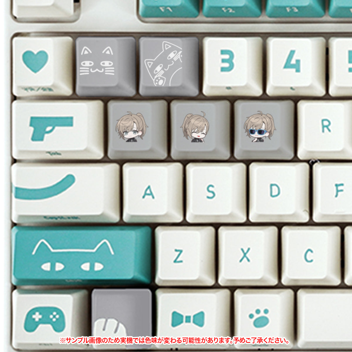 にじさんじ 叶 キーボード＆キーキャップ【Prestige Silent軸】 にじ