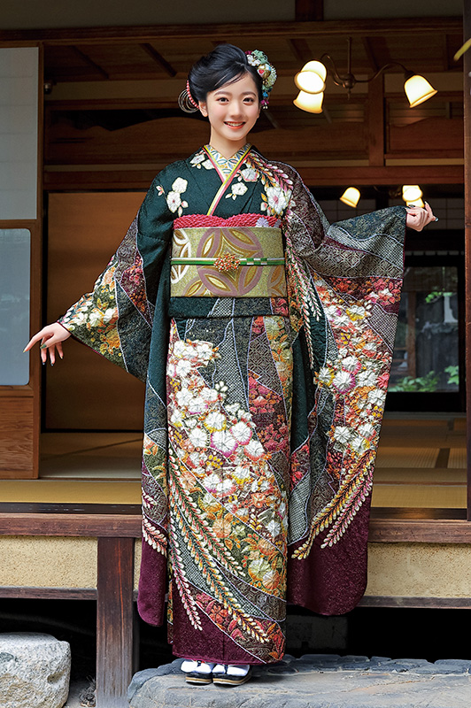 一番検索されている「辻が花（つじがはな）」の振袖ってどんなの