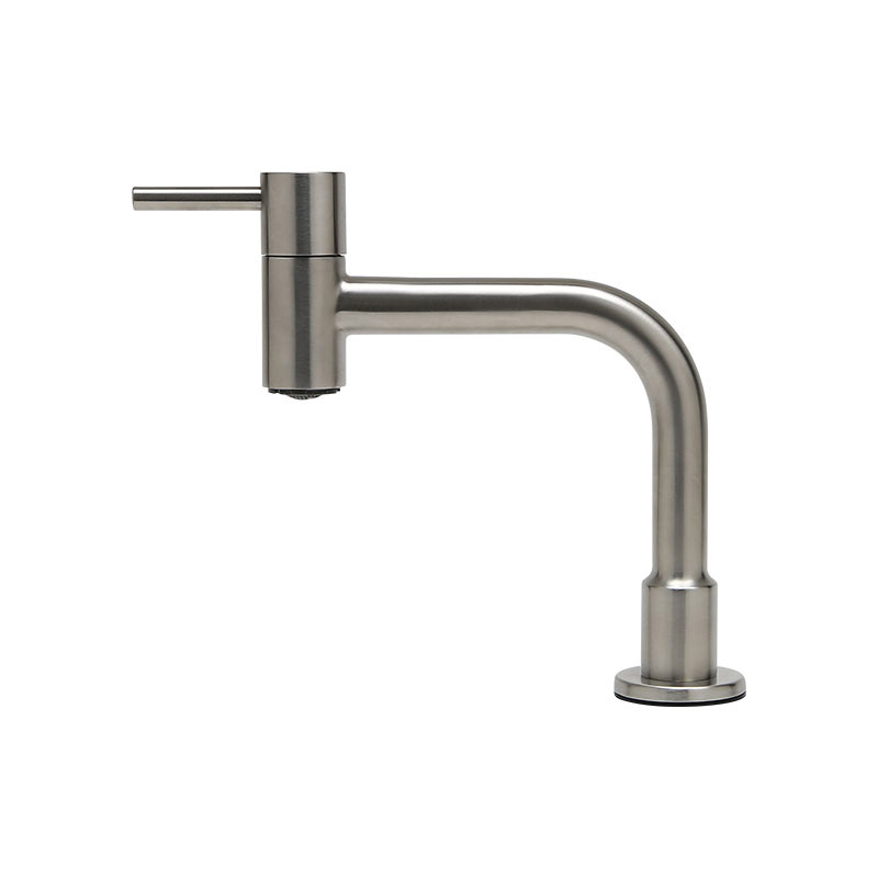 ステンレス・KOLM洗面手洗い用立水栓SSL2502KM｜[fusion] ステンレス製