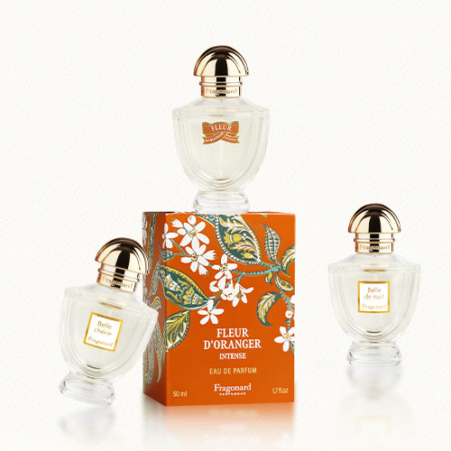 Perfume for women | Organdy pouch | Eau de toilette, shower gel