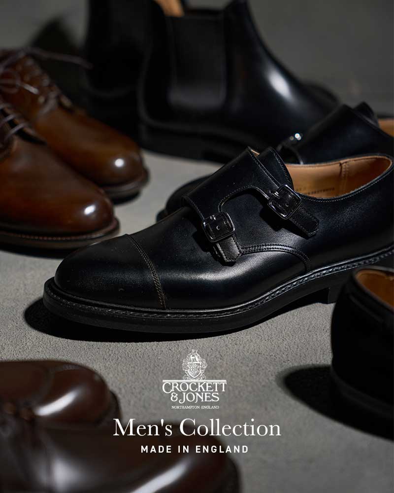 クロケット＆ジョーンズ | 軍靴由来の愛嬌、極上コードバンで現代的に