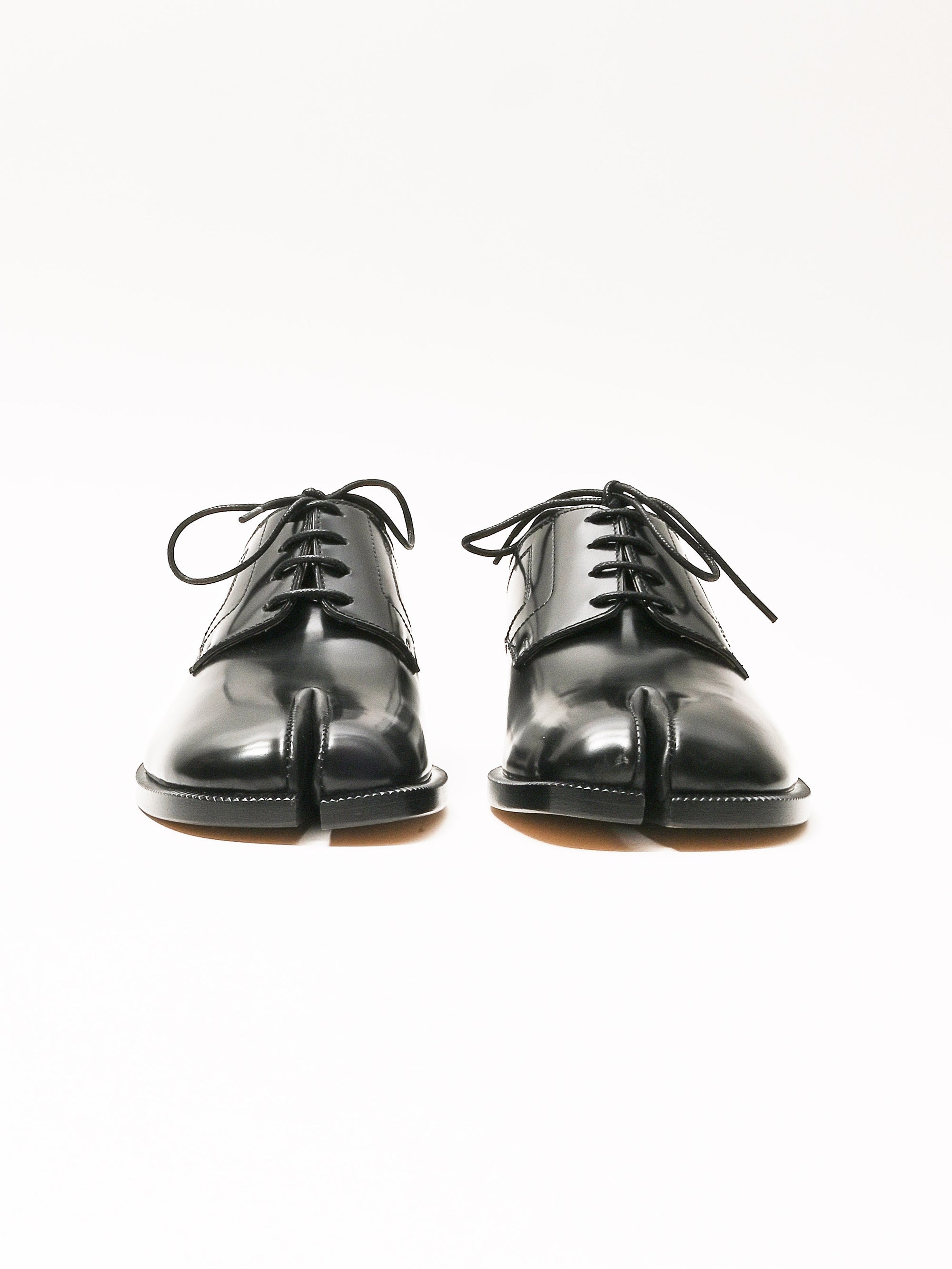 Maison Margiela - Black Tabi Lace-Ups – Frances May